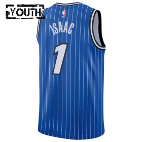 Maillot Basket Enfant Orlando Magic Jonathan Isaac 2025-26 Nike Icon Edition Bleu Swingman
